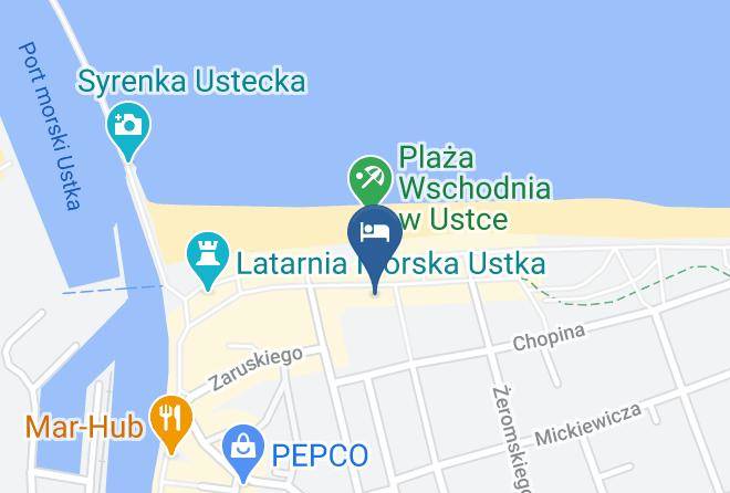 Slupski - Szerokie Wody Pokoje Ustka Maps