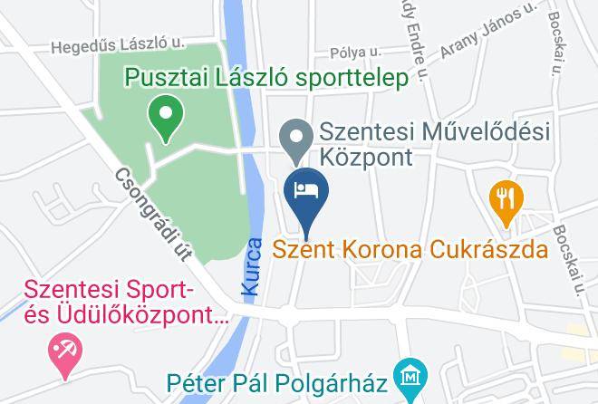 Szentes - Szin Es Vendeghaz Maps