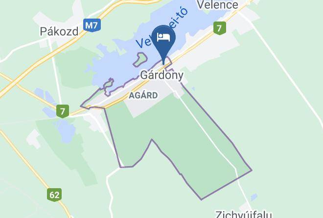 Gardony - Szirom Vendeghaz Gardony Maps