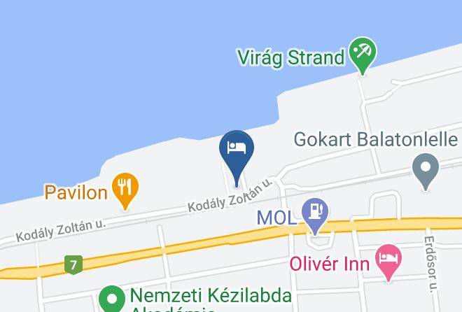 Balatonboglar - Sziszi Panzio Maps