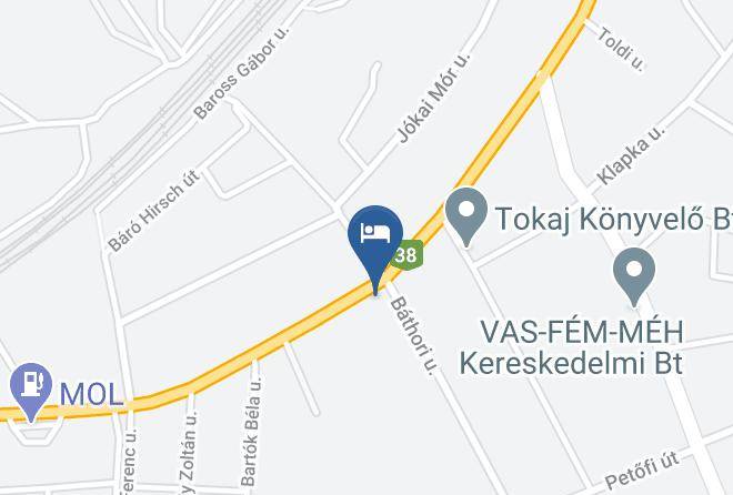 Tokaj - Szivarvany Vendeghaz Maps