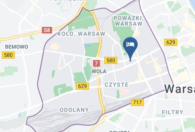 Warsaw - Szkolne Schronisko Mlodziezowe Nr 3 Syrenka Maps