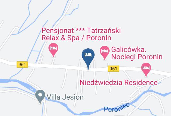 Tatrzanski - Szostaki Wynajem Pokoi Maps