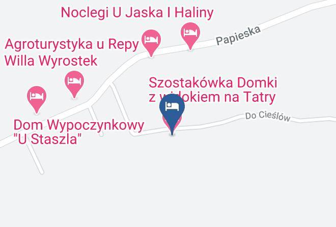 Szostakowka Domki Z Widokiem Na Tatry Map