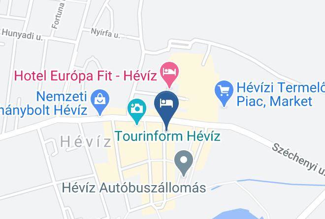 Heviz - Szt Kristof Szalloda Vasutegeszsegugyi Nonprofit Kft Maps