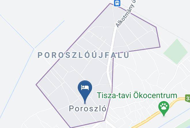Poroszlo - Szucs Vendeghaz Maps
