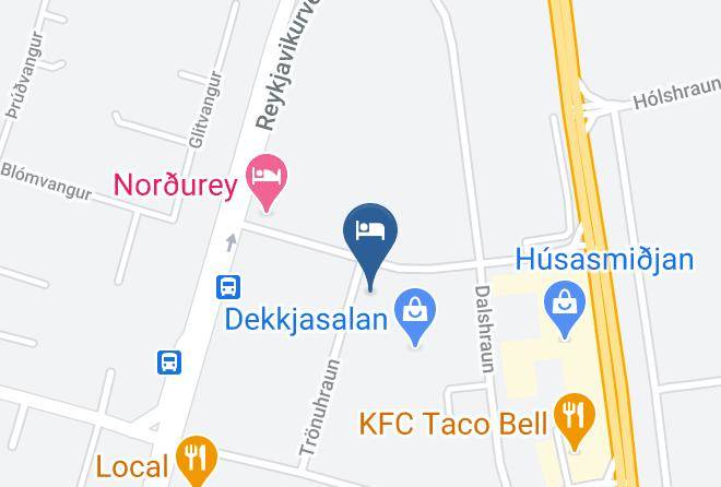 Hafnarfjordur - T10 Hotel Iceland Maps