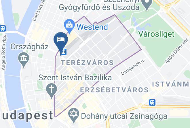 Budapest Terezvaros - T62 Hotel Maps