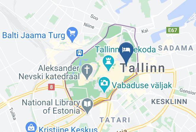 Tallinn - Taanilinna Hotell Maps