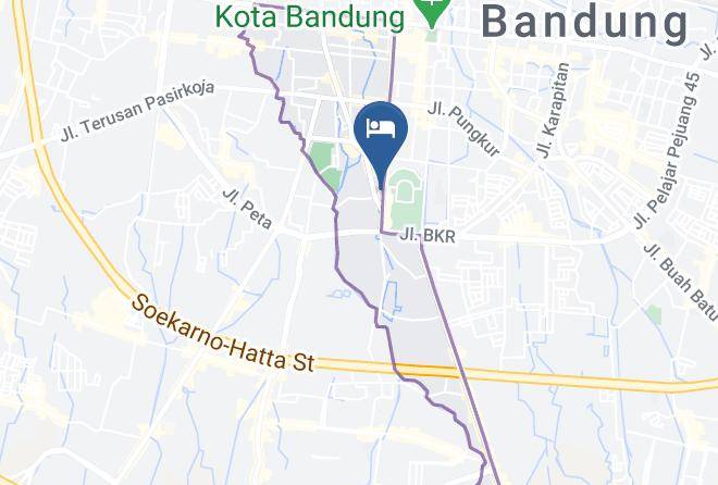 Bandung - Tab Hotel Bandung Maps