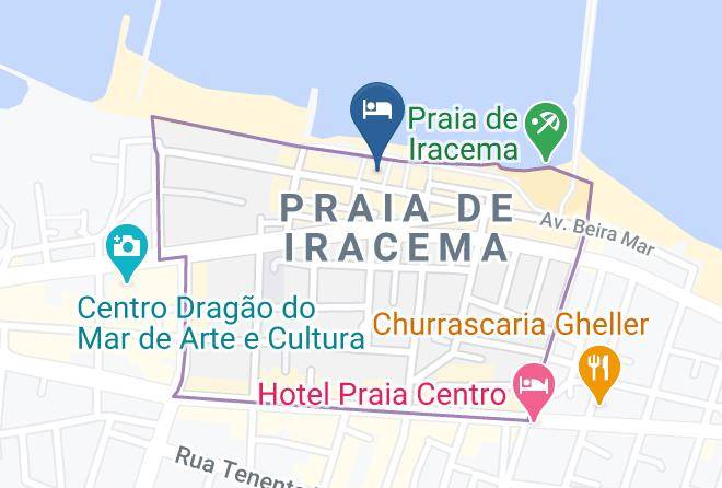 Fortaleza - Tabajara Praia Hotel Maps