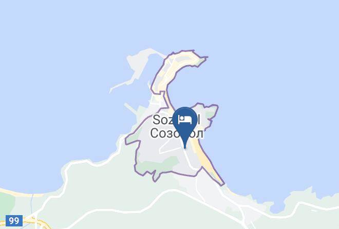 Sozopol - Tabanov Beach Hotel Maps