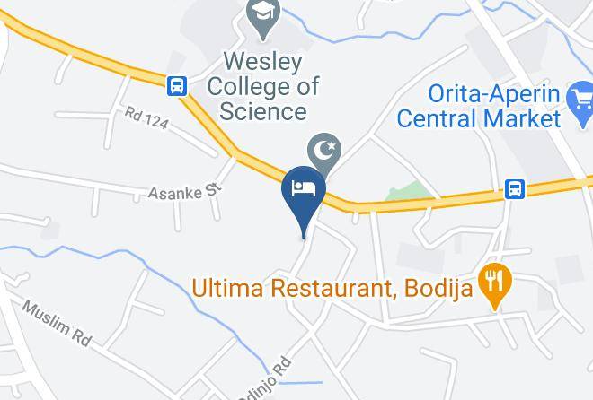 Ibadan - Tabantari Hotel Maps