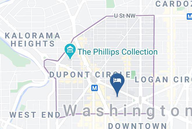 City Of Washington - Tabard Inn Maps