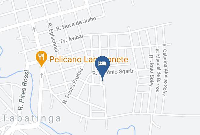 Tabatinga - Tabatinga Palace Hotel Maps