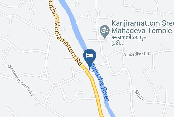 Thodupuzha - Tabernacle Homestay Maps