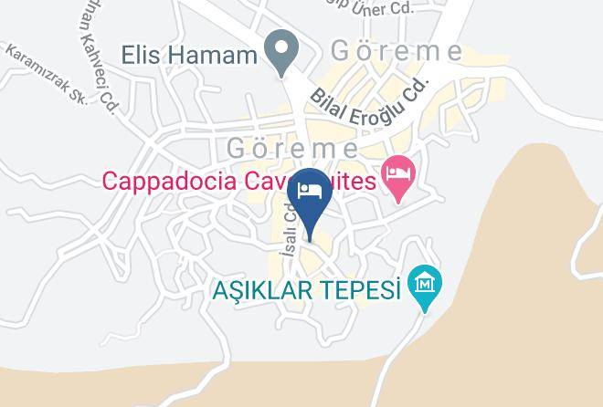 Goreme - Tabiat Cave Hotel Maps