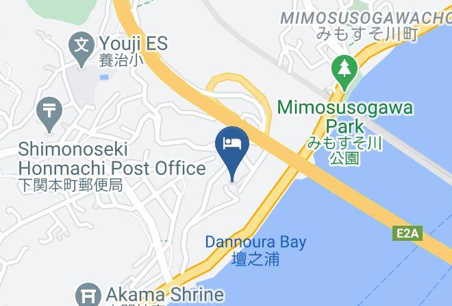 Shimonoseki City - Tabikagoya Dannoura Pa Maps