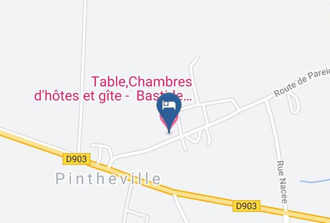 Meuse - Table Chambres D'hotes Et Gite Bastide De Nicolain Maps