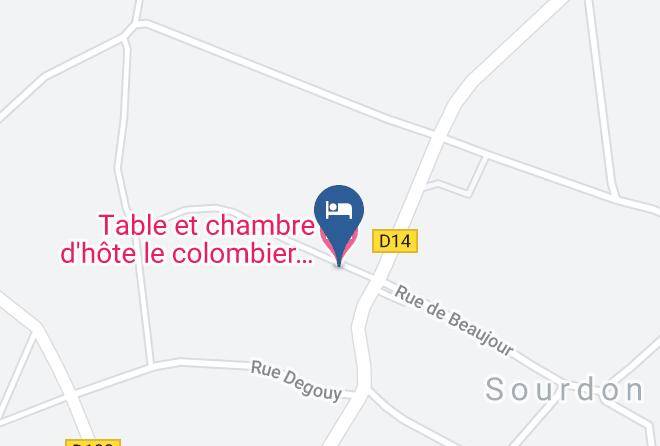 Somme - Table Et Chambre D'hote Le Colombier Proche De Amiens Maps