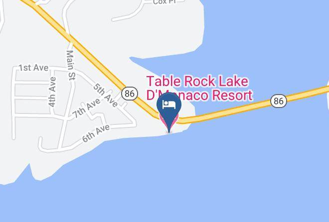 Taney - Table Rock Lake D'monaco Resort Maps