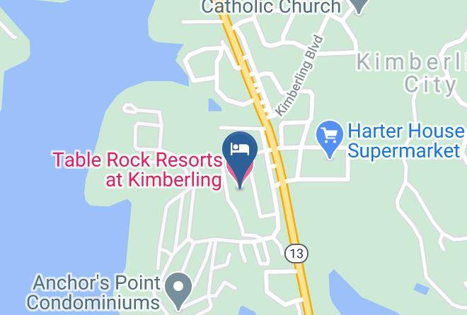 Stone - Table Rock Resorts At Kimberling Maps