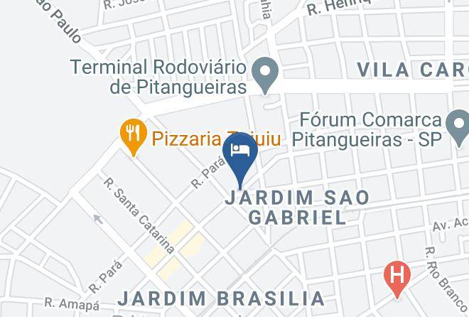 Pitangueiras - Taboca's Hotel Maps