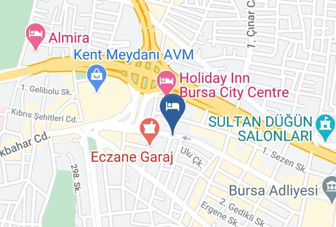 Osmangazi - Tac Otel Maps