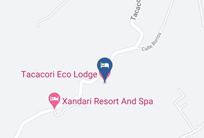 San Isidro - Tacacori Eco Lodge Maps