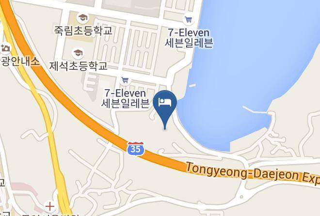 Tongyeongsi - Tacet Pension Maps