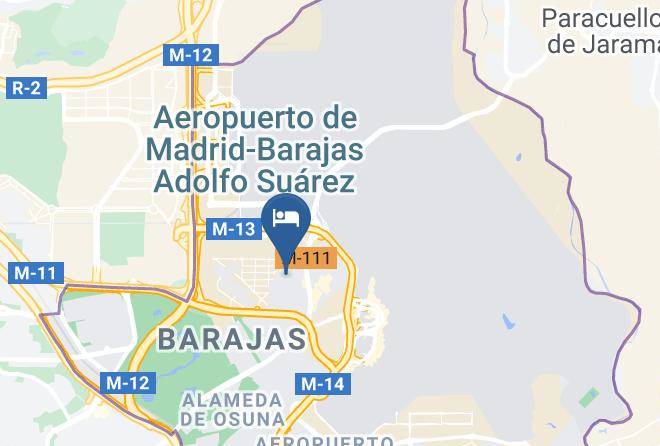 Madrid - Tach Hotel Madrid Airport Maps