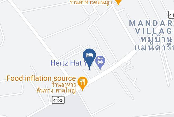 Amphoe Hat Yai - Tachang Resort Maps