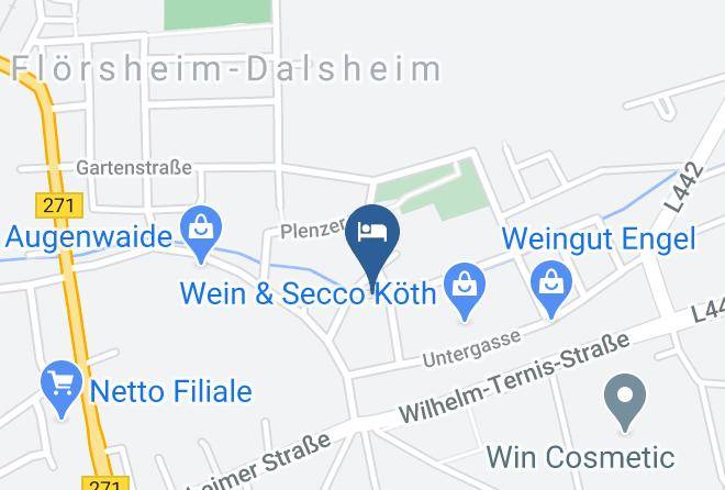 Alzey Worms - Tacheles Landrestaurant Und Gastehaus Maps