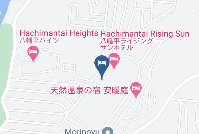 Hachimantai City - Tachibana Minshuku Maps