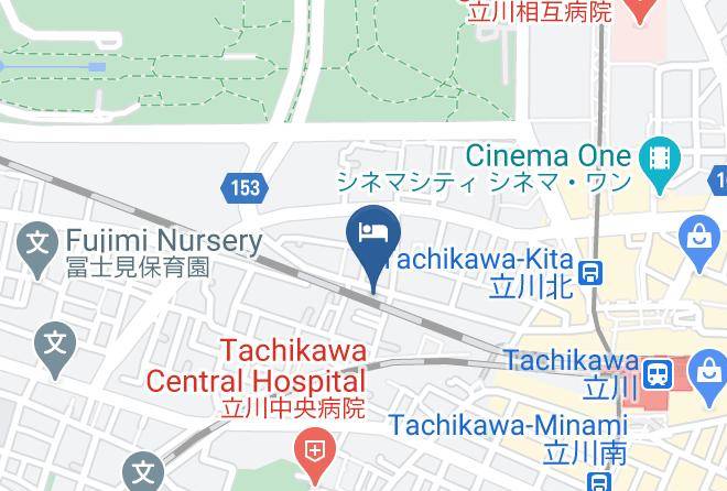 Tachikawa City - Tachikawa Hotel Maps
