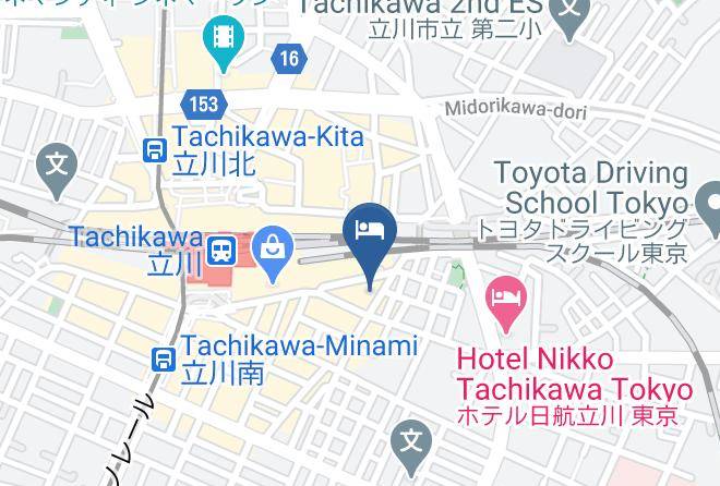 Tachikawa City - Tachikawa Urban Hotel Annex Maps
