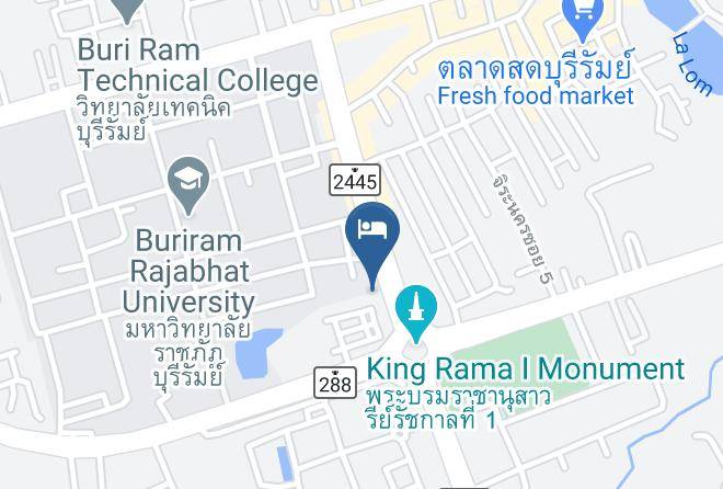 Amphoe Mueang Buri Ram - Tada Condotel Maps