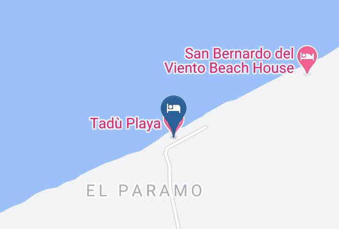 San Bernardo Del Viento - Tadu Playa Hotel Maps