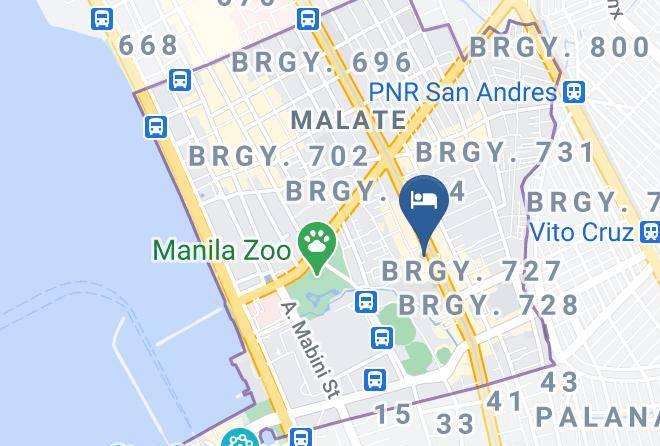 Metro Manila - Taft Tower Hotel Manila Maps