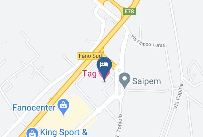 Pesaro And Urbino - Tag Hotel Maps