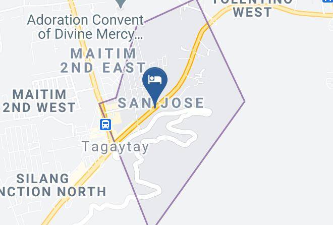 Cavite - Tagaytay Garden Budgetel City Center Maps