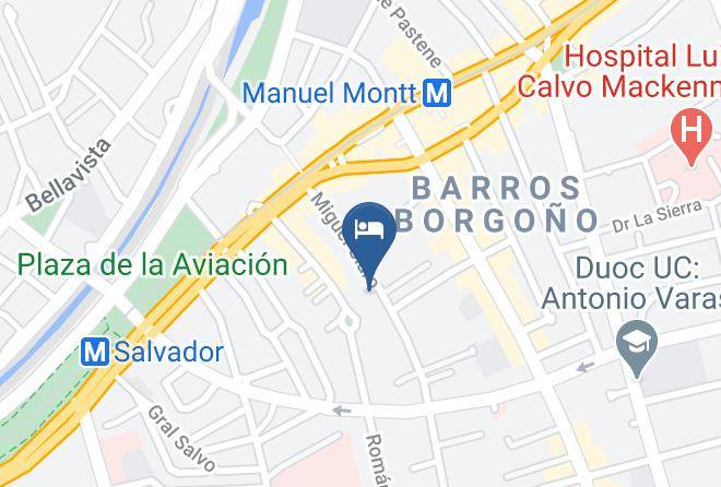Santiago - Tagle Hotel Boutique Maps