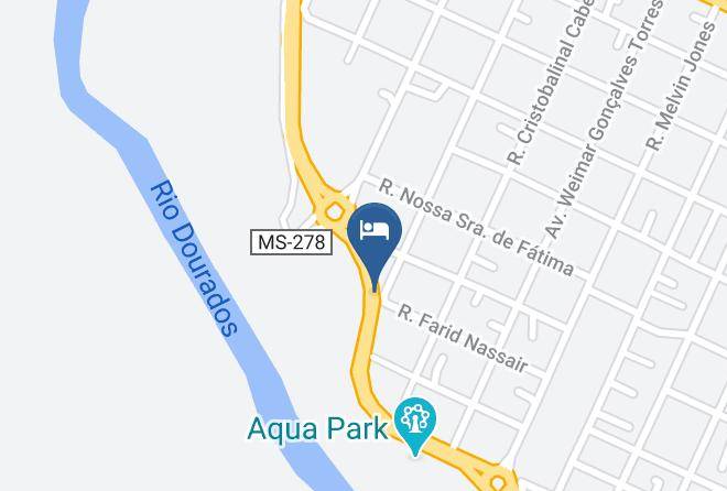 Fatima Do Sul - Tago Park Hotel Maps