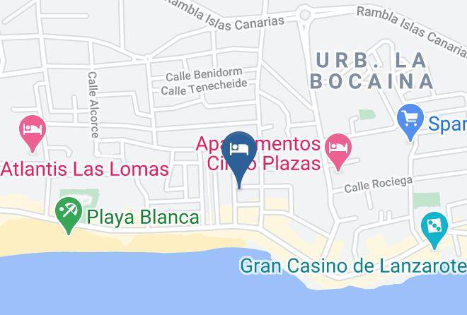 Tagoror Lanzarote Map