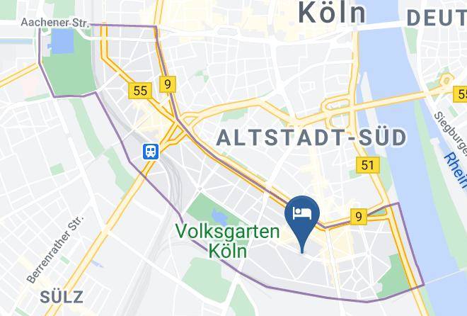 Cologne - Tagungs Und Gastehaus St Georg Koln Maps