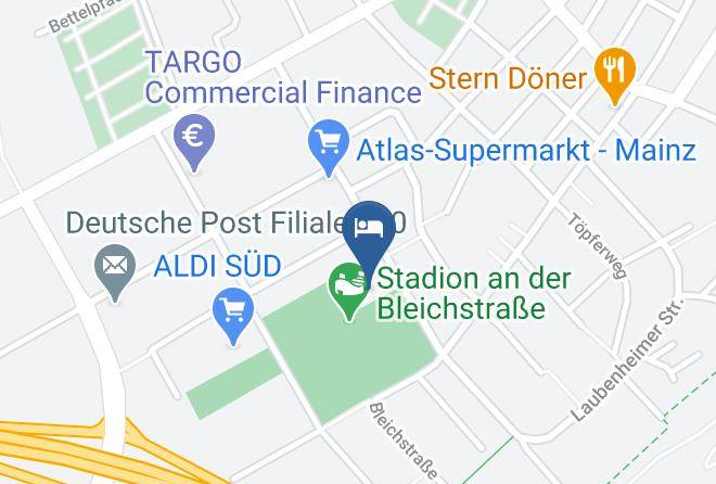 Tagungshotel Bristol Mainz By Trip Inn Map