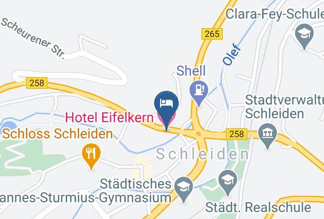 Euskirchen - Hotel Eifelkern Maps