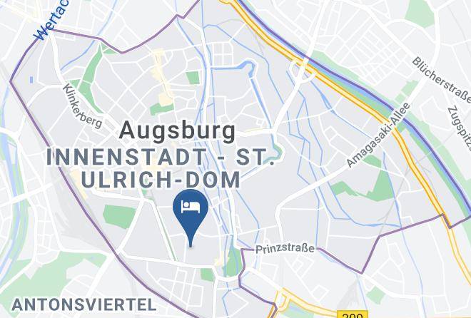 Augsburg - Tagungshotel Haus Sankt Ulrich Maps