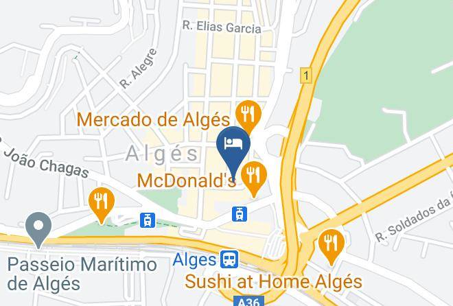 Oeiras - Tagus 5 Colours Suites Maps
