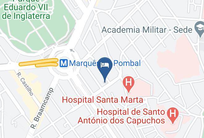 Lisbon - Tagus Palace Maps